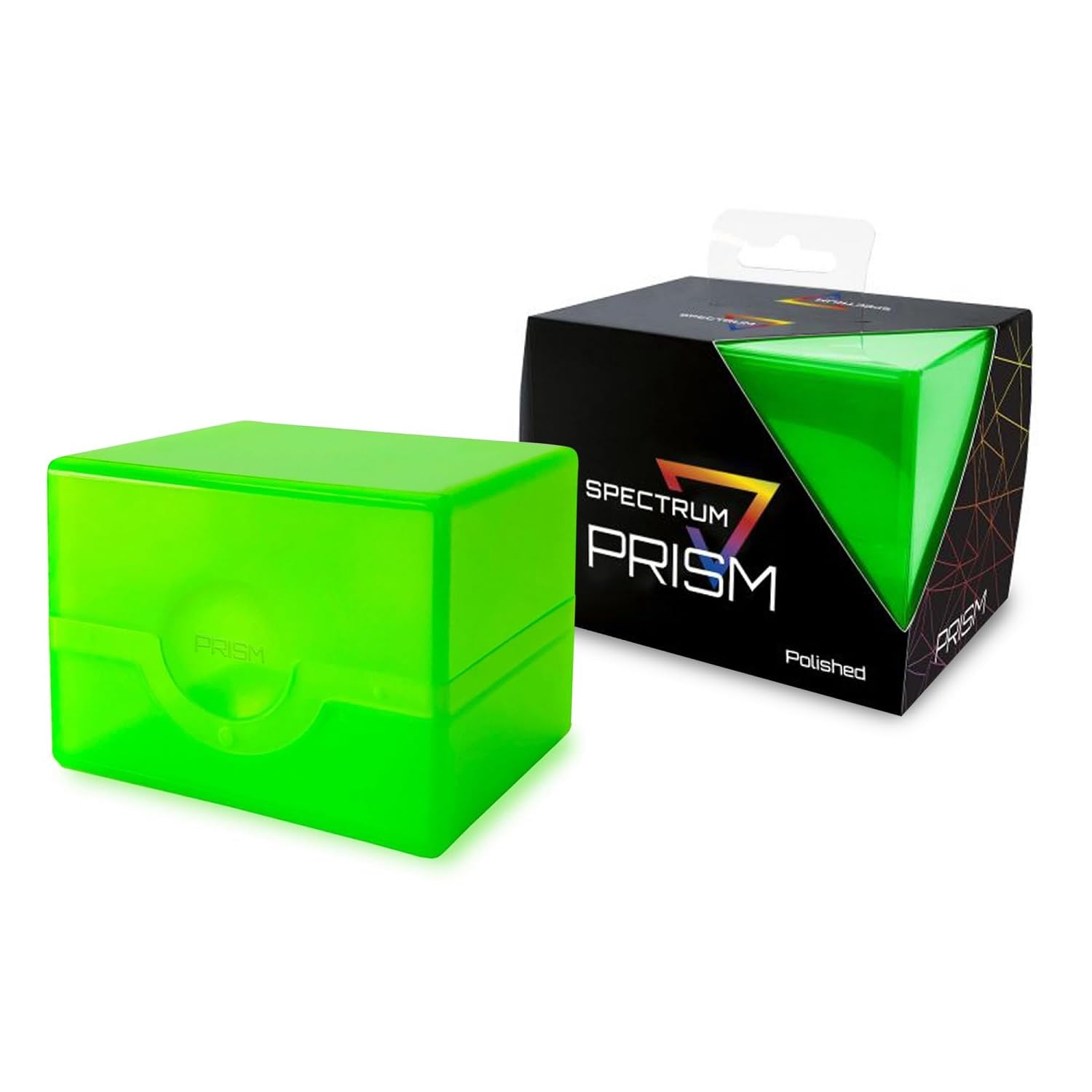 Amazon.com: BCW Spectrum Prism Deck Case - Lime Green - 1 Pack